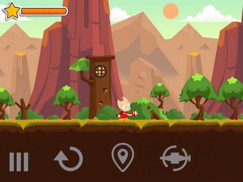 Ginger Fury Runner level environments